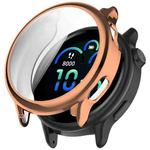 For Garmin Vivoactive 6 Electroplated TPU Full Coverage Watch Protective Case(Rose Gold)