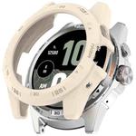 For Ticwatch Atlas Armored TPU Half Coverage Hollow Watch Protective Case(Starlight)