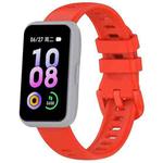 For Keep Band B5  / B4 / B4 Lite Colorful Quick Release Buckle Silicone Watch Band(Red)