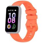 For Keep Band B5  / B4 / B4 Lite Colorful Quick Release Buckle Silicone Watch Band(Orange)