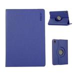 For iPad mini 2024 / mini 6 ENKAY 360 Degree Rotation Litchi Leather Smart Tablet Case(Dark Blue)