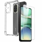 For Redmi A5 4G 171.7mm NORTHJO 2 in 1 TPU Airbag Shockproof Phone Case with Screen Film(Clear)