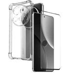 For Xiaomi 15 Ultra 5G NORTHJO 2 in 1 TPU Airbag Shockproof Phone Case with Screen Film(Clear)