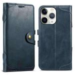 For iPhone 11 Pro Max Suteni Q-03 Oil Wax Magnetic Clasp Leather Phone Case(Blue)