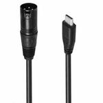 Type-C Male to XLR Female JUNSUNMAY Microphone Phone Audio Adapter Cable, Length: 1m