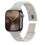 For Apple Watch 42mm / 41mm / 40mm / 38mm Candy Three-bead Magnetic Buckle PC Watch Band(Starlight Color)