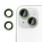 For iPhone 15 Kalebol No Flicker Ultra-Thin Individual Camera Lens Tempered Glass Film(Cangling Green)
