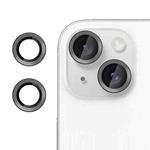 For iPhone 14 Klebol No Flicker Ultra-Thin Individual Camera Lens Tempered Glass Film(Black)