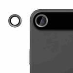 For iPhone 17 Air Kalebol No Flicker Ultra-Thin Individual Camera Lens Tempered Glass Film(Black)