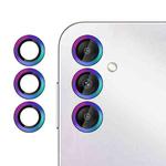 For Samsung Galaxy A14 / A34 Kalebol No Flicker Ultra-Thin Individual Camera Lens Tempered Glass Film(Colorful)