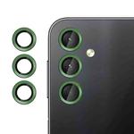 For Samsung Galaxy A24 5G Kalebol No Flicker Ultra-Thin Individual Camera Lens Tempered Glass Film(Green)