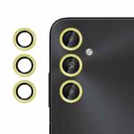 For Samsung Galaxy A05s Kalebol No Flicker Ultra-Thin Individual Camera Lens Tempered Glass Film(Gold)