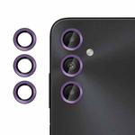 For Samsung Galaxy A05s Kalebol No Flicker Ultra-Thin Individual Camera Lens Tempered Glass Film(Purple)