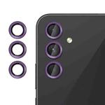 For Samsung Galaxy A54 5G Kalebol No Flicker Ultra-Thin Individual Camera Lens Tempered Glass Film(Purple)