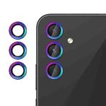 For Samsung Galaxy A54 5G Kalebol No Flicker Ultra-Thin Individual Camera Lens Tempered Glass Film(Colorful)