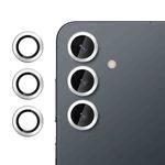 For Samsung Galaxy S25+ 5G Klebol No Flicker Ultra-Thin Individual Camera Lens Tempered Glass Film(Silver)