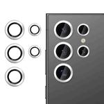 For Samsung Galaxy S24 Ultra 5G Klebol No Flicker Ultra-Thin Individual Camera Lens Tempered Glass Film(Silver)
