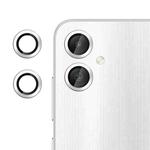 For Samsung Galaxy A05 Klebol No Flicker Ultra-Thin Individual Camera Lens Tempered Glass Film(Silver)