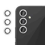 For Samsung Galaxy A05s Klebol No Flicker Ultra-Thin Individual Camera Lens Tempered Glass Film(Silver)
