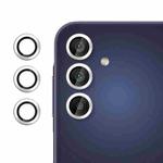 For Samsung Galaxy A25 5G Klebol No Flicker Ultra-Thin Individual Camera Lens Tempered Glass Film(Silver)