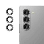 For Samsung Galaxy Z Fold7 5G Kalebol No Flicker Ultra-Thin Individual Camera Lens Tempered Glass Film(Black)