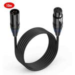 JUNSUNMAY 4 Pin XLR Male to Female Headphone Audio Adapter Cable, Length:10m