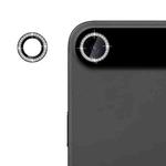 For iPhone 17 Air Kalebol Individual Camera Lens Diamond Ring Protector(Black)