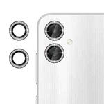 For Samsung Galaxy A06 5G Klebol Individual Camera Lens Diamond Ring Protector(Black)