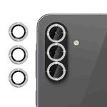 For Samsung Galaxy A26 5G Klebol Individual Camera Lens Diamond Ring Protector(Silver)
