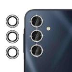 For Samsung Galaxy A16 5G Klebol Individual Camera Lens Diamond Ring Protector(Black)