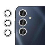 For Samsung Galaxy A16 5G Klebol Individual Camera Lens Diamond Ring Protector(Silver)