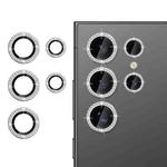 For Samsung Galaxy S24 Ultra 5G Klebol Individual Camera Lens Diamond Ring Protector(Silver)