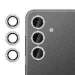 For Samsung Galaxy S24 5G Klebol Individual Camera Lens Diamond Ring Protector(Silver)
