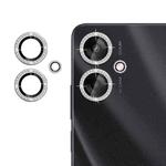 For Redmi 13C 5G Klebol Individual Camera Lens Diamond Ring Protector(Silver)
