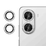 For Redmi Turbo 4 Klebol Individual Camera Lens Diamond Ring Protector(Silver)
