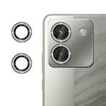 For Xiaomi Poco M7 Pro 5G Klebol Individual Camera Lens Diamond Ring Protector(Black)