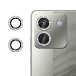 For Xiaomi Poco M7 Pro 5G Klebol Individual Camera Lens Diamond Ring Protector(Silver)