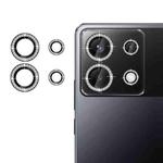 For Xiaomi Poco X6 Klebol Individual Camera Lens Diamond Ring Protector(Black)