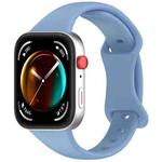 For Huawei Watch Fit 4 Slim Butterfly Buckle Silicone Watch Band(Blue)
