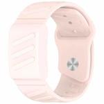 For WHOOP 4.0 Silicone Texture Watch Band(Pink)
