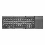 KF86 MAX Foldable Wireless Bluetooth-Compatible Keyboard With Touchpad