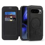 For Google Pixel 10 Pro Linton MagSafe Leather Phone Case(Black)