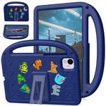 For Honor Pad X9 Pro / X9a 2025 Cartoon Sparrow EVA Shockproof Tablet Case(Navy Blue)