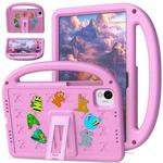 For Honor Pad X9 Pro / X9a 2025 Cartoon Sparrow EVA Shockproof Tablet Case(Pink)