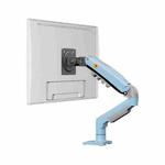 NORTH BAYOU F80 Adjustable Height Monitor Arm 17-30 Inch Displays Desk Mount Stand(Blue)