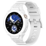 For vivo Watch 5 / Watch 3 Watch Case Integrated Silicone Watch Band(White)