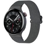 For vivo Watch 5 Ethnic Style Elastic Nylon Braided Watch Band(Dark Gray)