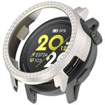 For COROS Pace 3 Single Row Diamond Half Coverage Hollow PC Watch Protective Case(Starlight)