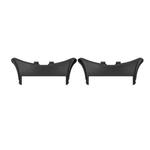 For vivo watch5 1 Pair 20mm 316 Stainless Steel Metal Watch Band Connector(Black)