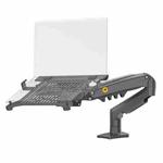NORTH BAYOU F80-FP For 17-30 Inch Laptop Height Adjustable Desktop Mount Bracket(Black)